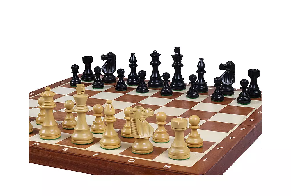 Szachy Turniejowe French Staunton nr 4